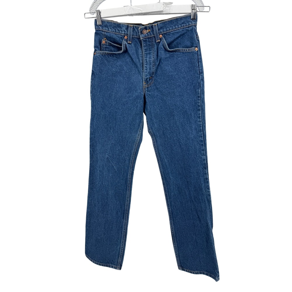 Levis Orange Tab 517 Bootcut Jeans Mens 31x32 Blue Vintage USA Denim